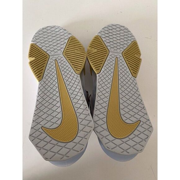 Nike Savaleos White Metallic Gold‎ Weightlifting Shoes CV5708-101 Men’s Sz 10.5 main image 10